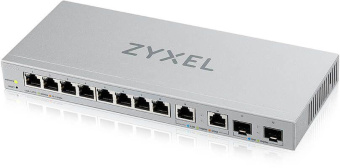 Коммутатор Zyxel XGS1210-12-ZZ0102F 8x1Гбит/с 2x2.5Гбит/с 2SFP+ управляемый от магазина РЭССИ
