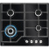 Картинка Газовая варочная поверхность Electrolux KGG64362K черный от магазина РЭССИ Газовая варочная поверхность Electrolux KGG64362K черный от магазина РЭССИ
