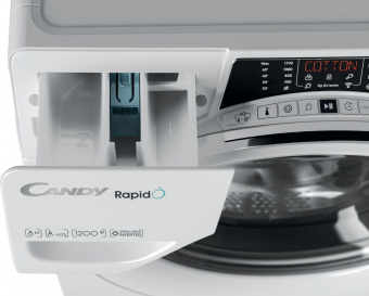 Стиральная машина Candy RapidO RO44 1286DWMC4-07 класс: A загр.фронтальная макс.:8кг белый от магазина РЭССИ