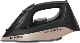 Утюг Polaris PIR 2483K 2400Вт черный/золотистый от магазина РЭССИ