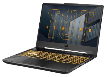 Ноутбук Asus TUF Gaming F15 FX506HC-HN006 Core i5 11400H 16Gb SSD512Gb NVIDIA GeForce RTX 3050 4Gb 15.6" IPS FHD (1920x1080) noOS grey WiFi BT Cam (90NR0723-M00950) от магазина РЭССИ