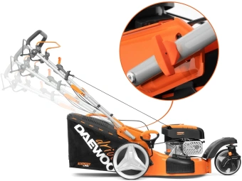 Бензиновая газонокосилка DAEWOO DLM 5100SR от магазина РЭССИ