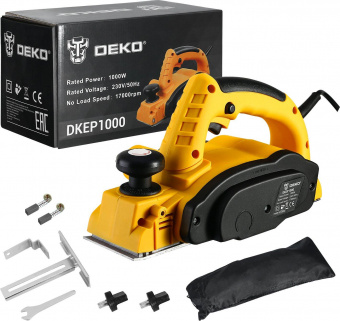Рубанок Deko DKEP1000 1000Вт 82мм 17000об/мин от магазина РЭССИ