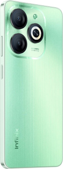 Смартфон Infinix X6525 Smart 8 64Gb 3Gb зеленый моноблок 3G 4G 2Sim 6.56" 720x1612 Android 13 13Mpix 802.11 a/b/g/n/ac GPS GSM900/1800 GSM1900 TouchSc Protect FM A-GPS Micro SD max2048Gb от магазина РЭССИ