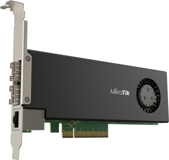 Сетевая карта 25G Ethernet MikroTik CCR2004-1G-2XS-PCIe PCI Express от магазина РЭССИ