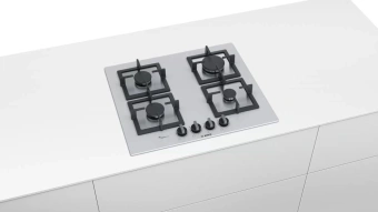 Газовая варочная поверхность Bosch Serie 6 PPP6A2B20O белый от магазина РЭССИ