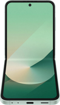 Смартфон Samsung SM-F741B Galaxy Z Flip 6 5G 512Gb 12Gb мятный раскладной 3G 4G 1Sim 6.7" 1080x2640 Android 14 50Mpix 802.11 a/b/g/n/ac/ax NFC GPS GSM900/1800 GSM1900 TouchSc Protect от магазина РЭССИ