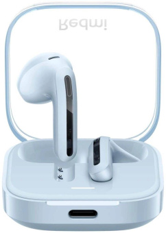 Гарнитура вкладыши Xiaomi Buds 6 Active M2344E1 синий беспроводные bluetooth в ушной раковине (BHR8394GL) от магазина РЭССИ