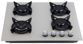 Газовая варочная поверхность Maunfeld EGHG.64.13STS-EBG бежевый от магазина РЭССИ