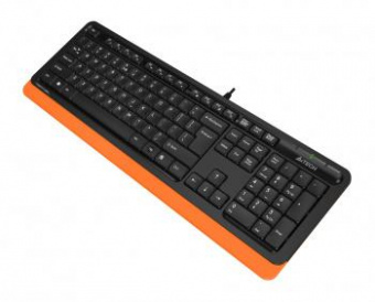 Клавиатура A4Tech Fstyler FK10 черный/оранжевый USB от магазина РЭССИ