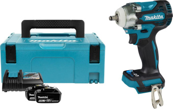Гайковерт Makita DTW302RTJ аккум. патрон:квад.3/8" (кейс в комплекте) от магазина РЭССИ