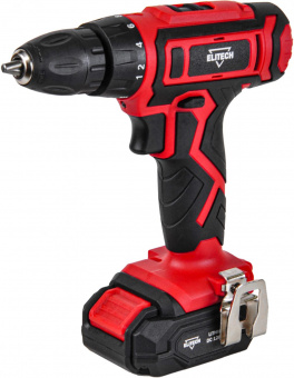 Дрель-шуруповерт Elitech ДА 122СЛ аккум. патрон:быстрозажимной (кейс в комплекте) (E2201.015.01) от магазина РЭССИ