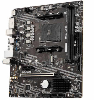 Материнская плата MSI B550M-A PRO Soc-AM4 AMD B550 2xDDR4 mATX AC`97 8ch(7.1) GbLAN RAID+DVI+HDMI от магазина РЭССИ