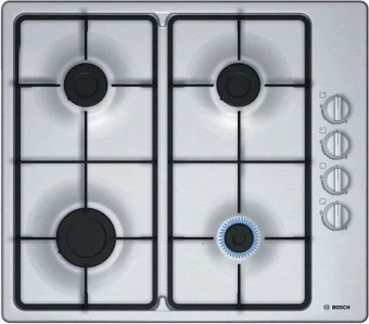 Газовая варочная поверхность Bosch PBP6C5B62Q серебристый от магазина РЭССИ