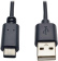 Картинка Кабель Tripplite U038-003 ver2.0 USB (m)-USB Type-C (m) 0.9м черный от магазина РЭССИ Кабель Tripplite U038-003 ver2.0 USB (m)-USB Type-C (m) 0.9м черный от магазина РЭССИ