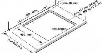 Газовая варочная поверхность Candy CHW6LBX нержавеющая сталь от магазина РЭССИ