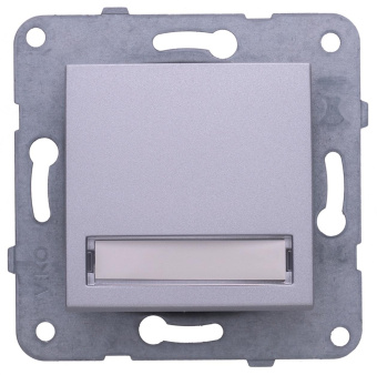 Кнопка звонка Panasonic Karre&Arkedia скрыт. 1кл. IP20 дымчатый (упак.:1шт) (WKTT00202SL-RU) от магазина РЭССИ
