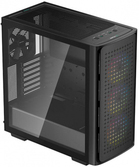 Корпус Deepcool CK560 черный без БП ATX 2x120mm 1x140mm 2xUSB3.0 audio bott PSU от магазина РЭССИ
