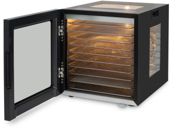 Сушка для фруктов и овощей Hyundai HYFD-8804 20под. 850Вт черный от магазина РЭССИ