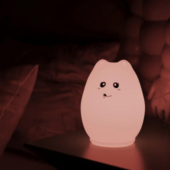 Ночник Gauss NN303 кошка белый от магазина РЭССИ