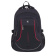 Универсальный рюкзак BRAUBERG High School 3 отделения черный красные детали 46x31x18 см 271651 от магазина РЭССИ