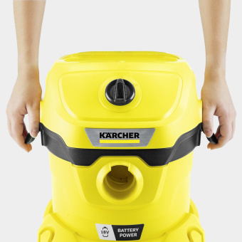Пылесос Karcher WD 2-18 Battery Set V-12/18 245Вт желтый от магазина РЭССИ