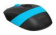 Картинка Мышь A4Tech Fstyler FM10 черный/синий оптическая (1600dpi) USB (4but) от магазина РЭССИ Мышь A4Tech Fstyler FM10 черный/синий оптическая (1600dpi) USB (4but) от магазина РЭССИ