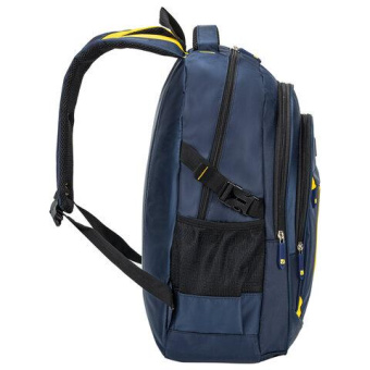 Универсальный рюкзак BRAUBERG TITANIUM синий с желтыми вставками 45x28x18см 270768 от магазина РЭССИ
