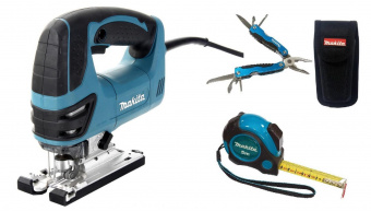 Лобзик Makita 4350CT +6пил. 720Вт 2800ходов/мин от электросети (кейс в комплекте) от магазина РЭССИ