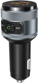 Автомобильный FM-модулятор Ritmix FMT-A707 черный MicroSD BT USB (80000131) от магазина РЭССИ