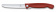 Картинка Нож кухонный Victorinox Swiss Classic (6.7831.FB) стальной столовый лезв.110мм серрейт. заточка красный блистер от магазина РЭССИ Нож кухонный Victorinox Swiss Classic (6.7831.FB) стальной столовый лезв.110мм серрейт. заточка красный блистер от магазина РЭССИ