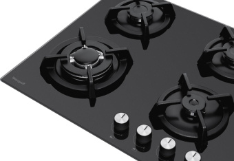 Газовая варочная поверхность Weissgauff HGG 641 BGB черный от магазина РЭССИ