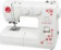 Картинка Швейная машина Janome Sakura 95 белый/цветы от магазина РЭССИ Швейная машина Janome Sakura 95 белый/цветы от магазина РЭССИ