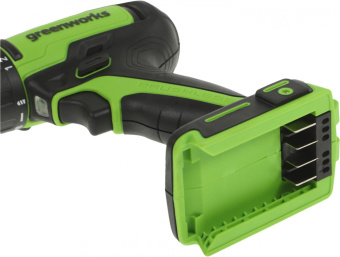 Дрель-шуруповерт Greenworks GD24DD35 аккум. патрон:быстрозажимной (3704007) от магазина РЭССИ