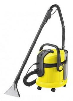 Пылесос моющий Karcher SE4001 1400Вт желтый/черный от магазина РЭССИ