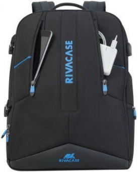 Рюкзак для ноутбука 17.3" Riva 7860 черный полиэстер от магазина РЭССИ