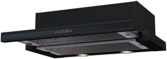 Вытяжка встраиваемая Krona Kamilla 600 черный управление: сенсорное (2 мотора) от магазина РЭССИ