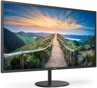 Монитор AOC 31.5" Value Line Q32V4 черный IPS LED 4ms 16:9 HDMI M/M матовая 250cd 178гр/178гр 2560x1440 DP 2K 6.8кг от магазина РЭССИ