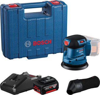 Эксцентриковая шлифмашина Bosch GEX 185-LI аккум. (06013A5021) от магазина РЭССИ