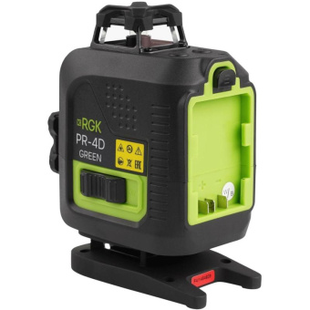 Лазерный уровень RGK pr-4d green 756839 от магазина РЭССИ