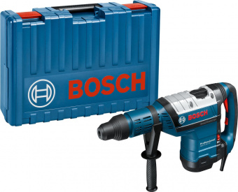 Перфоратор Bosch GBH 8-45 DV патрон:SDS-max уд.:12.5Дж 1500Вт (кейс в комплекте) от магазина РЭССИ