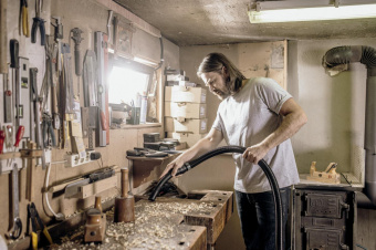 Строительный пылесос Karcher KWD 3 S V-15/4/20 LE 1000Вт (уборка: сухая/сбор воды) желтый от магазина РЭССИ