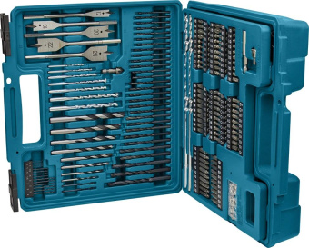 Набор бит и сверл Makita E-11689 по дер/мет/кирп (256пред.) для шуруповертов/дрелей от магазина РЭССИ