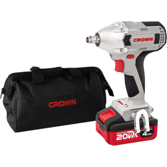 Аккумуляторный ударный гайковерт Crown CT22015HX4 TB CT22015HX-4 TB от магазина РЭССИ
