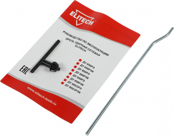 Дрель ударная Elitech ДУ 850РЭК 850Вт патрон:кулачковый реверс (кейс в комплекте) (181185) от магазина РЭССИ