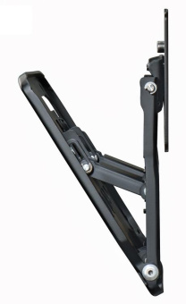 Кронштейн для телевизора Hama H-118110 черный 75"-75" макс.50кг настенный поворотно-выдвижной и наклонный от магазина РЭССИ