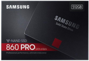 Накопитель SSD Samsung SATA III 512Gb MZ-76P512BW 860 Pro 2.5" от магазина РЭССИ