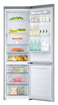 Холодильник Samsung RB37A5470SA/WT 2-хкамерн. серебристый (двухкамерный) от магазина РЭССИ