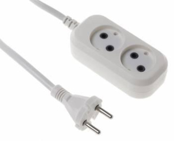 Сетевой удлинитель Buro BU-PSL2.1/W 1.5м (2 розетки) белый (пакет ПЭ) от магазина РЭССИ