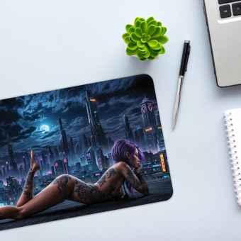 Коврик для мыши Cactus Erotic girl 700x400x3мм (CS-MP-PRO03XLL) от магазина РЭССИ